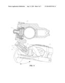 BICYCLE ELECTRONIC DISPLAY AND SHIFT LEVER MOUNT diagram and image