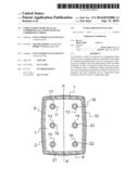 VEHICLE ROOF MADE OF GLASS COMPRISING LOCALIZED ZONES OF COMPRESSIVE     STRESS diagram and image