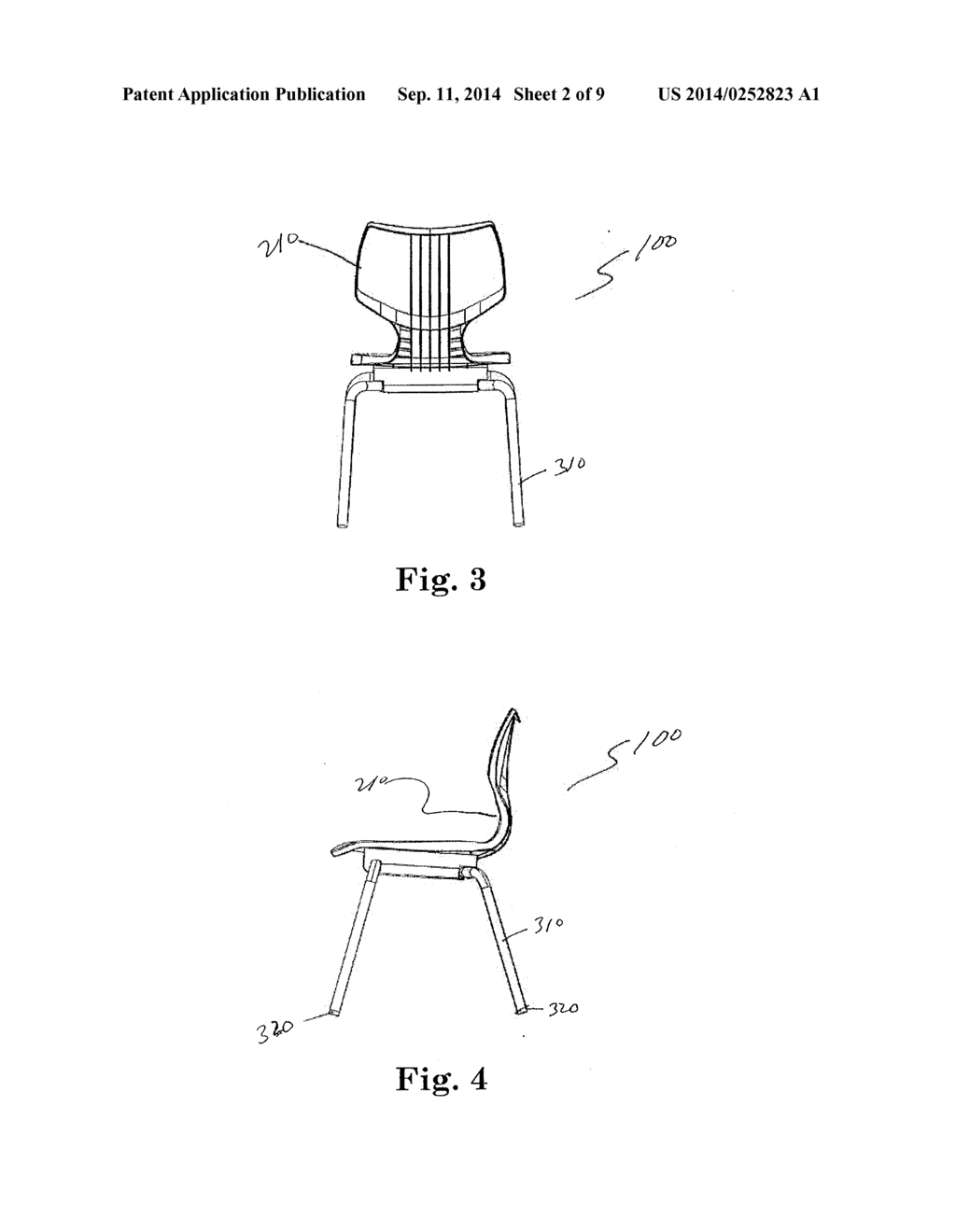 MULTI-DIRECTIONAL BODY MOTION STACK CHAIR - diagram, schematic, and image 03