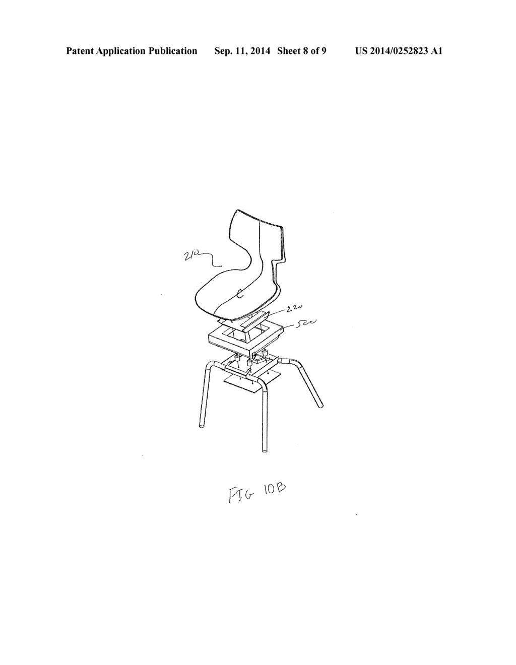 MULTI-DIRECTIONAL BODY MOTION STACK CHAIR - diagram, schematic, and image 09