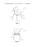 MULTI-DIRECTIONAL BODY MOTION STACK CHAIR diagram and image