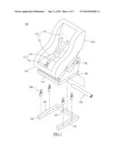 CHILD SAFETY SEAT FOR MOTORCYCLES diagram and image