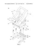 CHILD SAFETY SEAT FOR MOTORCYCLES diagram and image