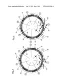 STATOR OR ROTOR WITH INTERLACED WIRE GROUPS FORMING AN INTERTWINED WAVE     WINDING diagram and image