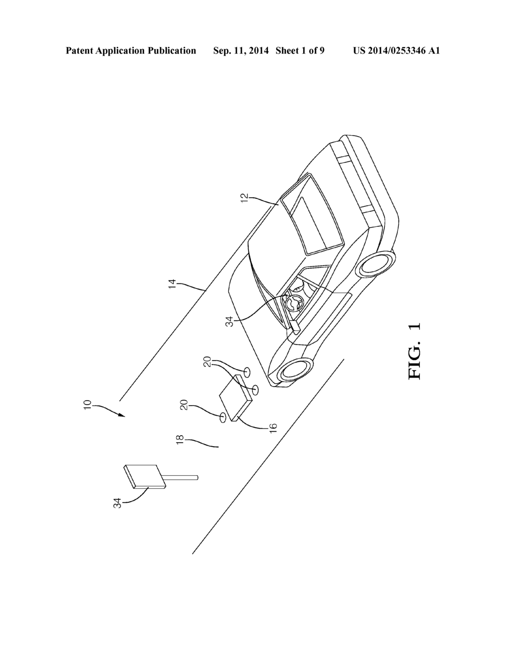 SYSTEM TO ALIGN A VEHICLE WITHIN A PARKING LOCATION USING THERMAL TARGETS - diagram, schematic, and image 02