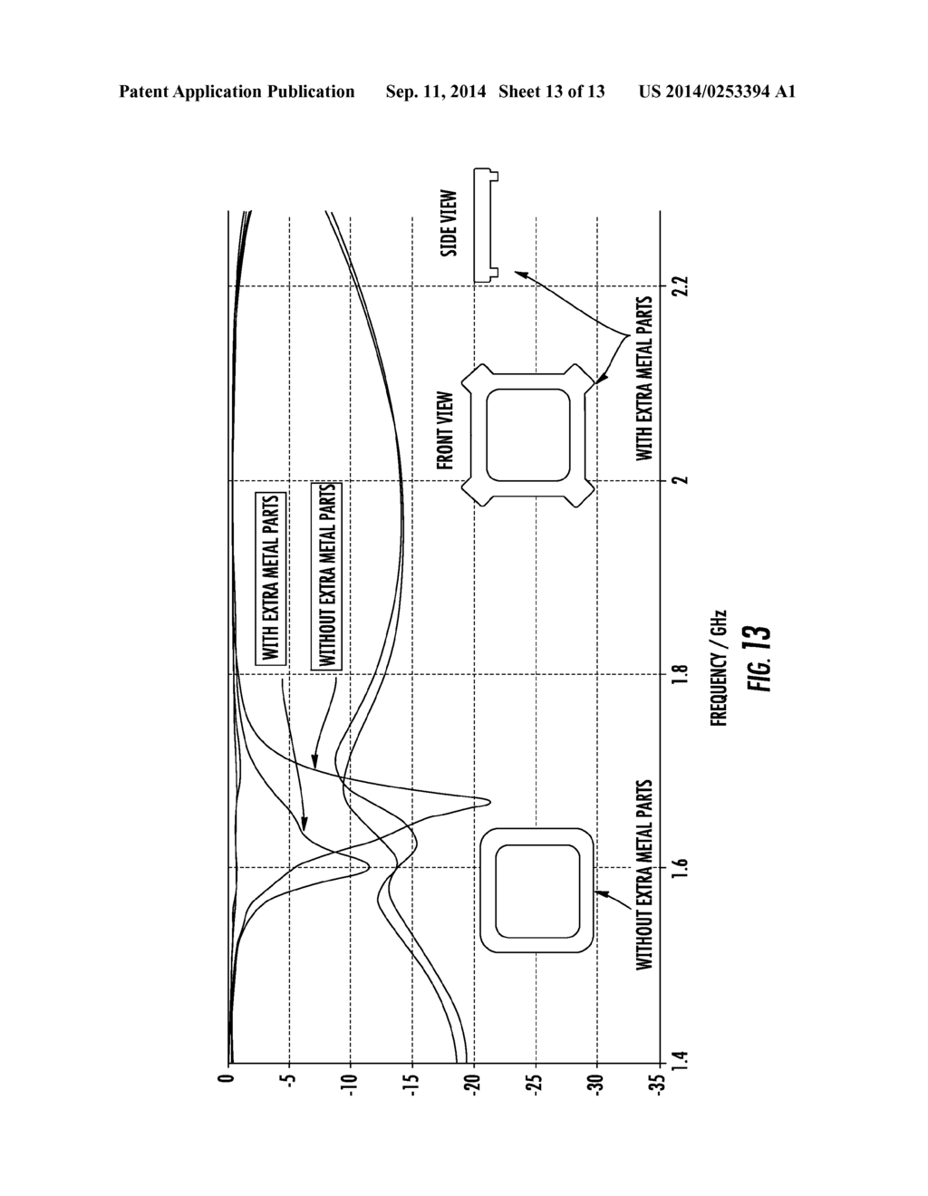 COUPLED ANTENNA STRUCTURE AND METHODS - diagram, schematic, and image 14