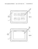 STYLUS SENSITIVE DEVICE WITH HOVER OVER STYLUS CONTROL FUNCTIONALITY diagram and image