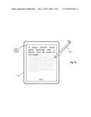 STYLUS SENSITIVE DEVICE WITH HOVER OVER STYLUS CONTROL FUNCTIONALITY diagram and image