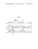 DISPLAY DEVICE INTEGRATED WITH TOUCH SCREEN PANEL AND DRIVING METHOD     THEREOF diagram and image