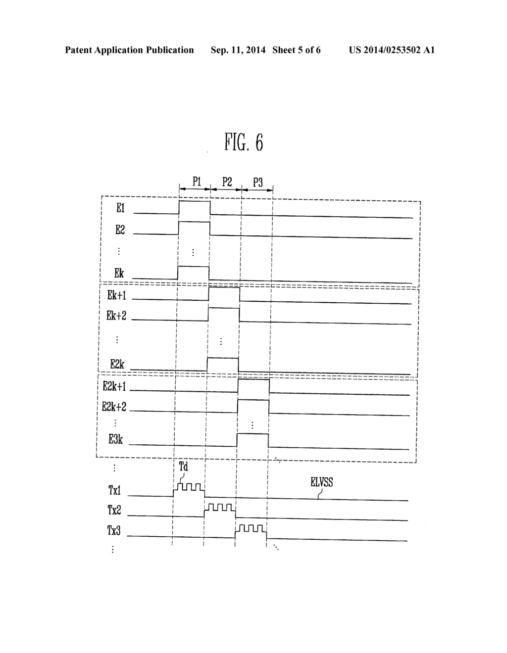 DISPLAY DEVICE INTEGRATED WITH TOUCH SCREEN PANEL AND DRIVING METHOD     THEREOF - diagram, schematic, and image 06