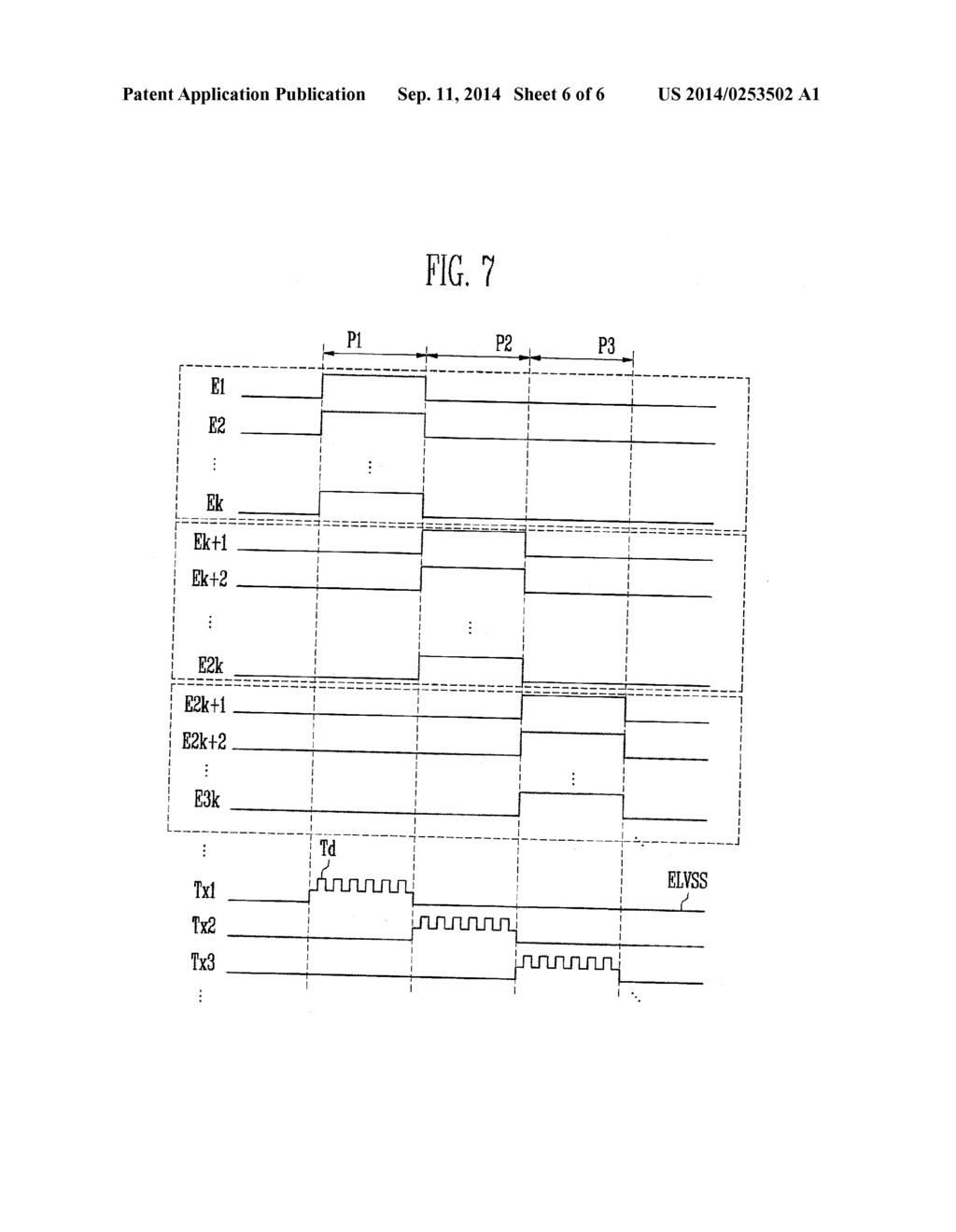 DISPLAY DEVICE INTEGRATED WITH TOUCH SCREEN PANEL AND DRIVING METHOD     THEREOF - diagram, schematic, and image 07