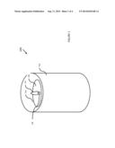 ELECTRONIC LUMINARY DEVICE WITH SIMULATED FLAME diagram and image