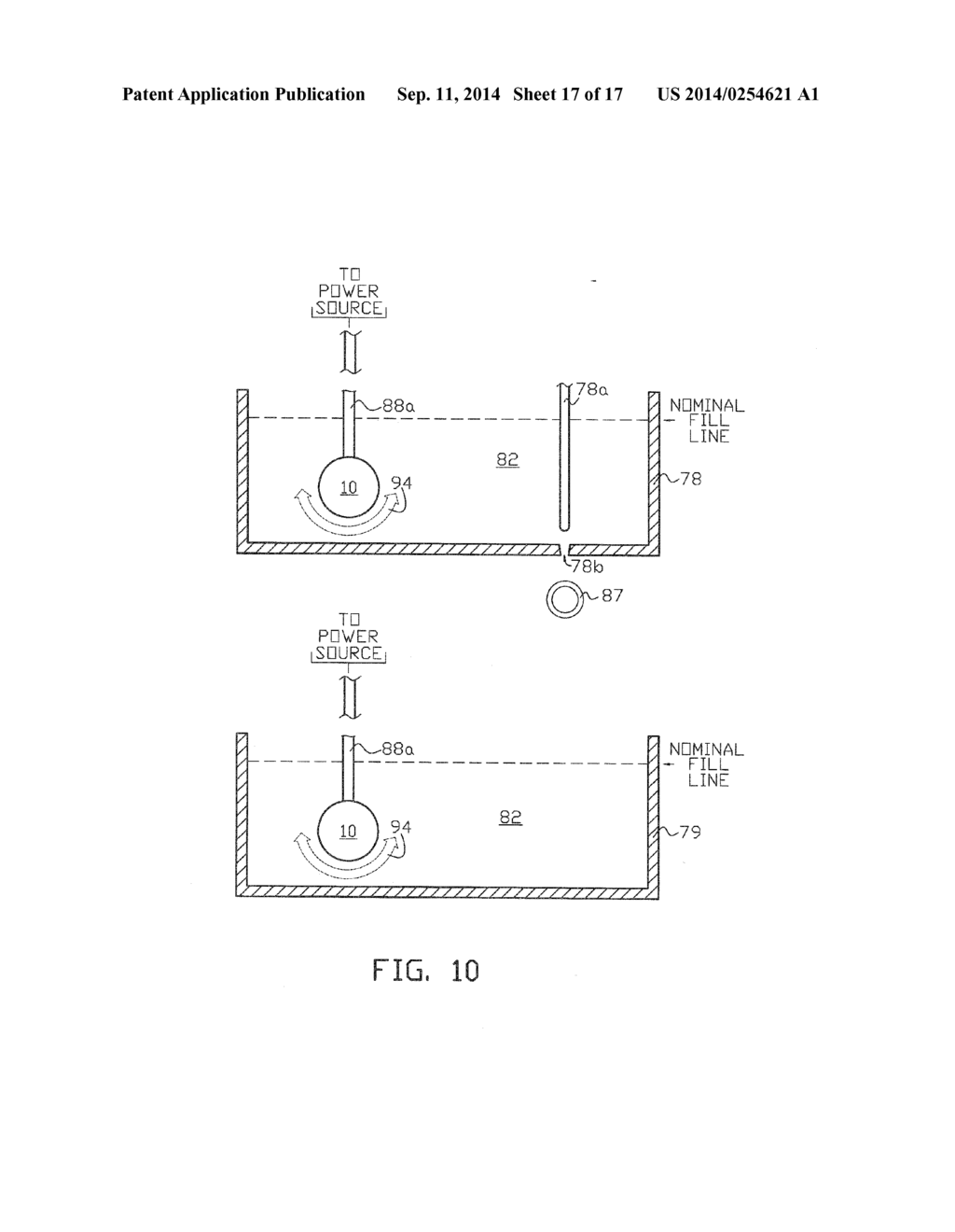 Electric Induction Heating and Stirring of an Electrically Conductive     Material in a Containment Vessel - diagram, schematic, and image 18