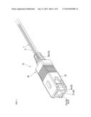 OPTICAL FIBER CABLE HAVING CONNECTOR AND ASSEMBLING METHOD THEREOF diagram and image