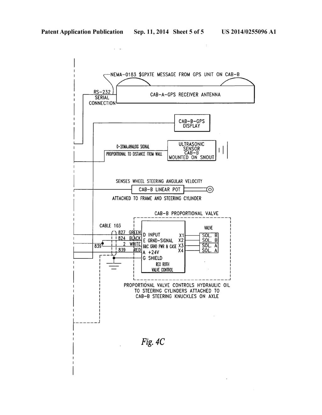 APPARATUS AND METHOD FOR PICKING UP AND REPOSITIONING A STRING OF ROADWAY     BARRIER SEGMENTS - diagram, schematic, and image 06