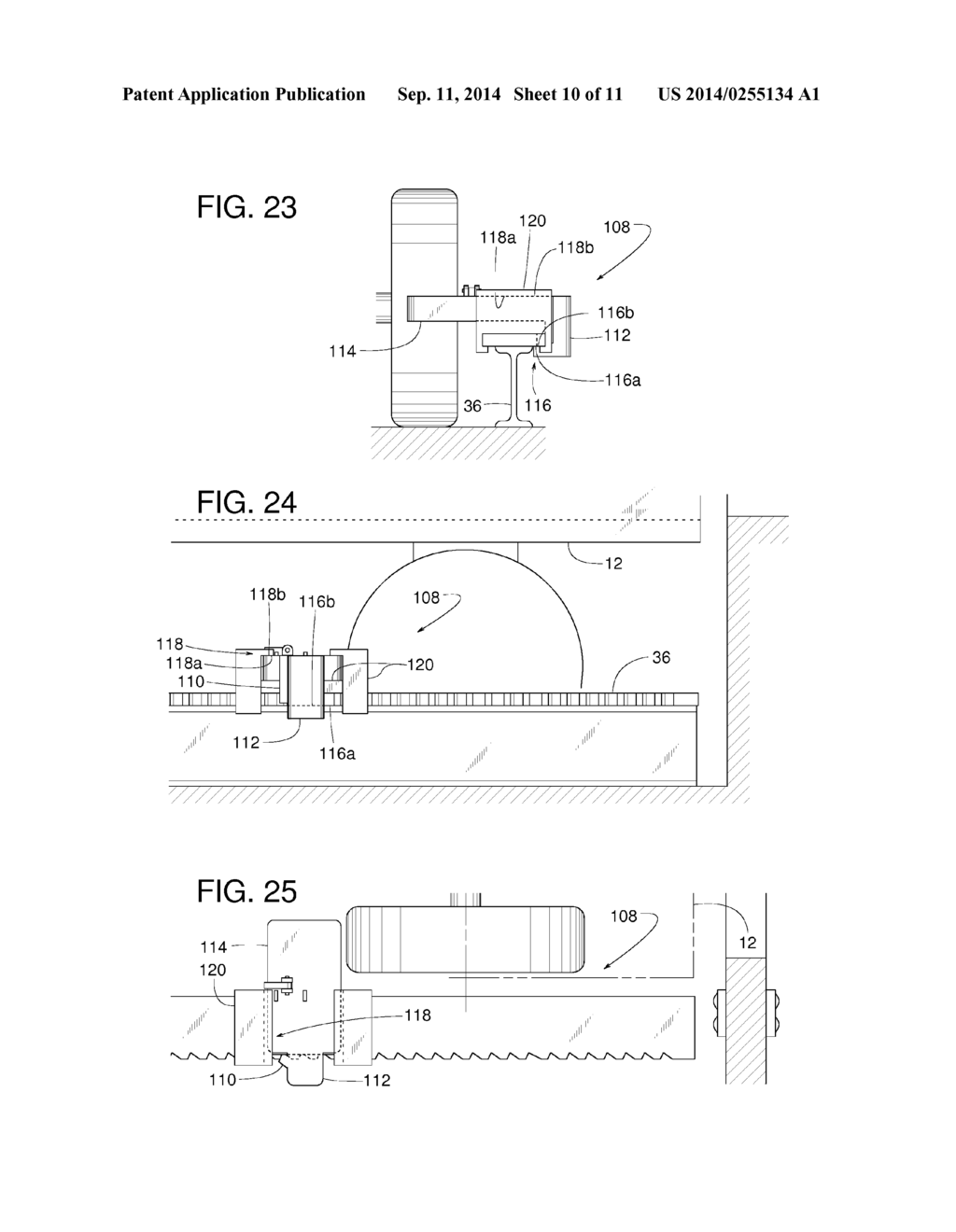 TRACK-MOUNTED WHEEL RESTRAINT SYSTEMS - diagram, schematic, and image 11