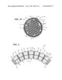 SELF-CURLING NON-WOVEN SLEEVE AND METHOD OF CONSTRUCTION THEREOF diagram and image