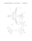 METHOD FOR COATING A SURFACE OF AN AIRCRAFT AND AN AIRCRAFT COATED THROUGH     THIS METHOD diagram and image