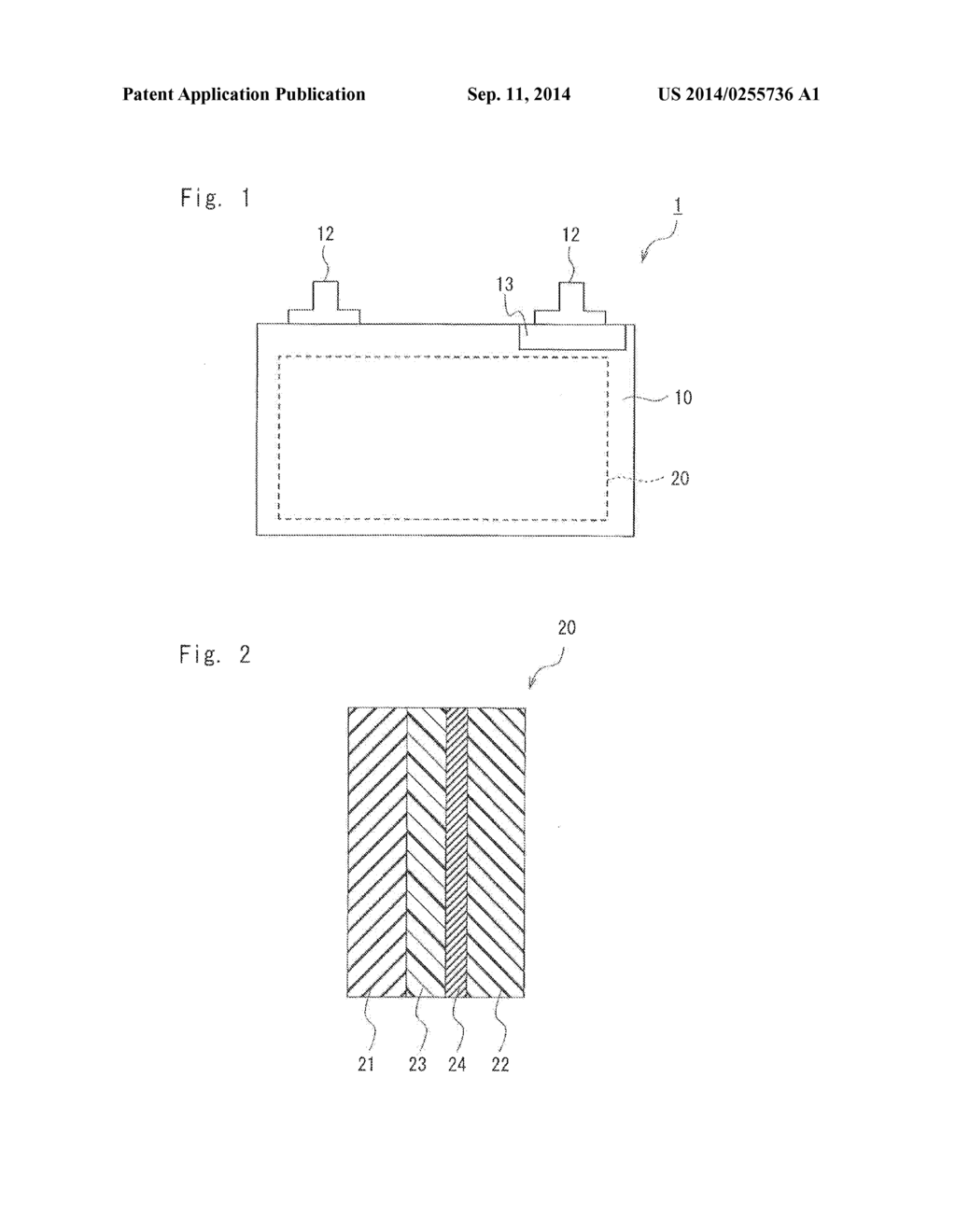 NON-AQUEOUS ELECTROLYTE SECONDARY BATTERY - diagram, schematic, and image 02