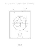 SYSTEM AND METHOD FOR FACILITATING INTERACTION WITH A VIRTUAL SPACE VIA A     TOUCH SENSITIVE SURFACE diagram and image