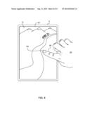 SYSTEM AND METHOD FOR FACILITATING INTERACTION WITH A VIRTUAL SPACE VIA A     TOUCH SENSITIVE SURFACE diagram and image