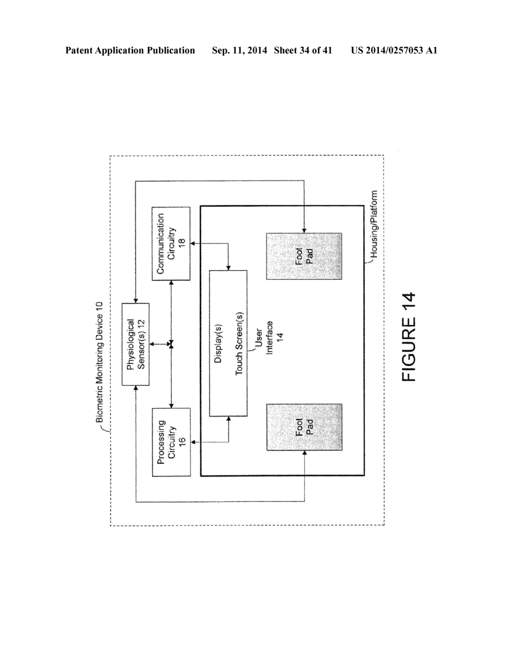 BIOMETRIC MONITORING DEVICE HAVING A BODY WEIGHT SENSOR, AND METHODS OF     OPERATING SAME - diagram, schematic, and image 35