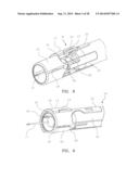 SAFETY SYSTEM FOR A NEEDLE RETAINING DEVICE diagram and image