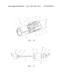 SAFETY SYSTEM FOR A NEEDLE RETAINING DEVICE diagram and image