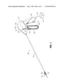 SURGICAL INSTRUMENT WITH SYSTEM AND METHOD FOR SPRINGING OPEN JAW MEMBERS diagram and image