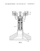 MILL HEAD FOR A BONE MILL, THE MILL HEAD HAVING ONE OR MORE CONTAINMENT     RINGS THAT PREVENT UNWANTED DISCHARGE OF THE CONTENTS OF THE BONE MILL diagram and image