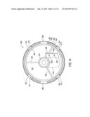 MILL HEAD FOR A BONE MILL, THE MILL HEAD HAVING ONE OR MORE CONTAINMENT     RINGS THAT PREVENT UNWANTED DISCHARGE OF THE CONTENTS OF THE BONE MILL diagram and image