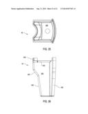 MILL HEAD FOR A BONE MILL, THE MILL HEAD HAVING ONE OR MORE CONTAINMENT     RINGS THAT PREVENT UNWANTED DISCHARGE OF THE CONTENTS OF THE BONE MILL diagram and image