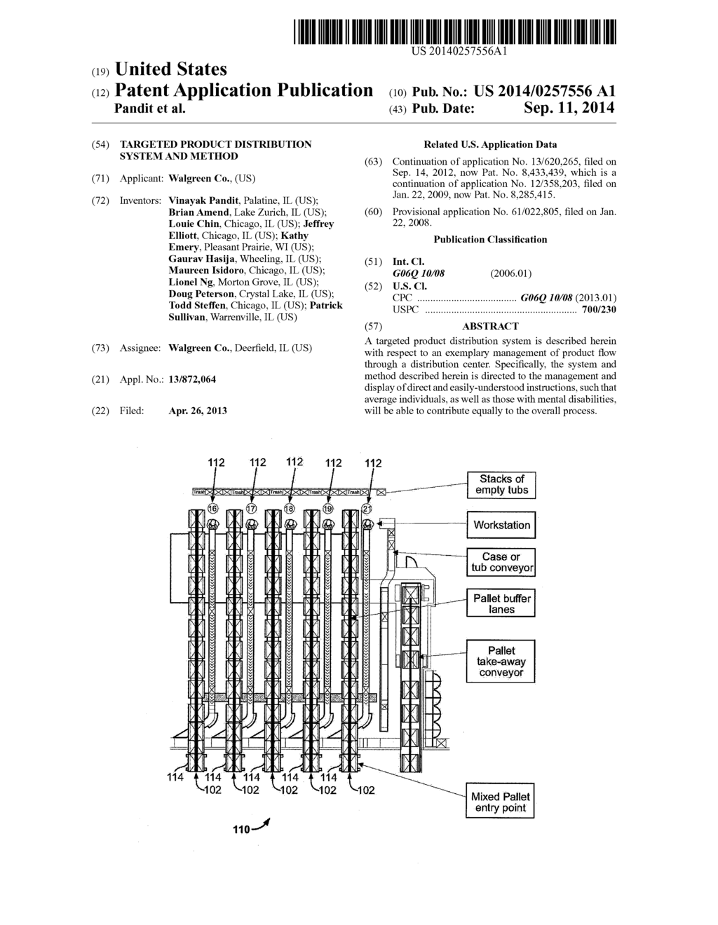 TARGETED PRODUCT DISTRIBUTION SYSTEM AND METHOD - diagram, schematic, and image 01