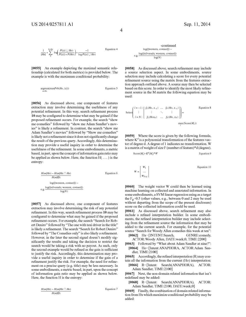 METHOD FOR REFINING A SEARCH - diagram, schematic, and image 09