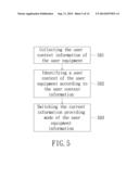 METHOD AND DEVICE FOR SWITCHING CURRENT INFORMATION PROVIDING MODE diagram and image