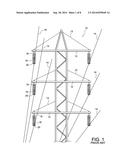 APPARATUS FOR REPLACING INSULATORS ON ENERGIZED POWER LINES diagram and image