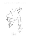 YOUTH STIRRUP ATTACHMENT FOR ANADULT SIZE SADDLE diagram and image