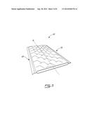 AERODYNAMICALLY ACTIVE STIFFENING FEATURE FOR GAS TURBINE RECUPERATOR diagram and image