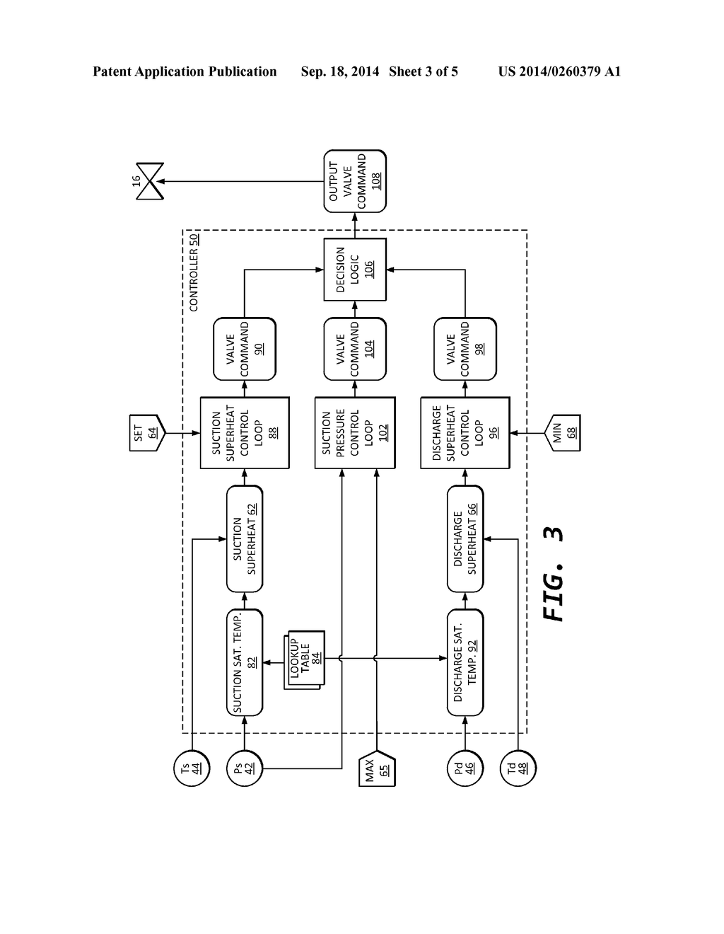 EXPANSION VALVE CONTROL FOR HEAT TRANSFER SYSTEM - diagram, schematic, and image 04