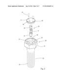 THREADED MEMBER CAPABLE OF DETECTING TENSION diagram and image