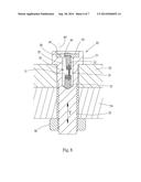 THREADED MEMBER CAPABLE OF DETECTING TENSION diagram and image