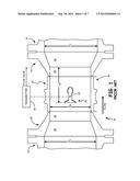 FLANGED REDUCER VORTEX FLOWMETER diagram and image