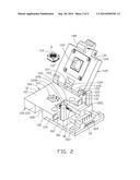 DEVICE FOR HOLDING VOICE COIL MOTOR DURING TESTS AND TEST FIXTURE FOR     TESTING VOICE COIL MOTOR diagram and image