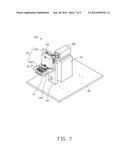 DEVICE FOR HOLDING VOICE COIL MOTOR DURING TESTS AND TEST FIXTURE FOR     TESTING VOICE COIL MOTOR diagram and image