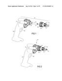 NOSEPIECE AND MAGAZINE FOR POWER SCREWDRIVER diagram and image