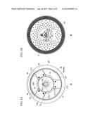 SUPPORTING STRUCTURE FOR ELECTRONIC PAD OF PERCUSSION INSTRUMENT diagram and image