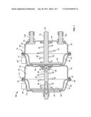 DOUBLE SERVICE CHAMBER PNEUMATIC ACTUATOR diagram and image