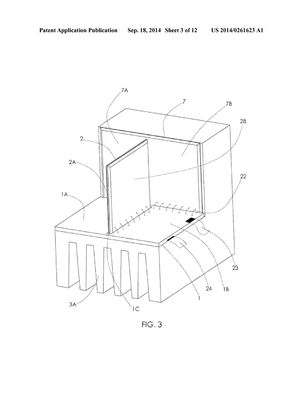 3-D Solar Cell Device For A Concentrated Photovoltaic System - diagram, schematic, and image 04