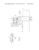 ASSEMBLY FOR TRANSFERRING FLUIDS BETWEEN A VESSEL AND A TURRET STRUCTURE     MOUNTED IN SAID VESSEL diagram and image