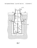 METHOD AND APPARATUS FOR SEALING AND STRUCTURALLY RENEWING A WALL OF A     MANHOLE diagram and image